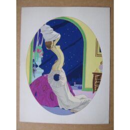 Les cinq sens. Voir ouïr, sentir, goûter, toucher. (The Five Senses) by Ettore Tito at Sylvan Cole Gallery
