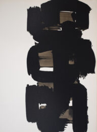 Lithograph no.18 from: The Skin of Things | Lithographie n°18 from La peau des choses by Pierre Soulages at Gilden's Art Gallery