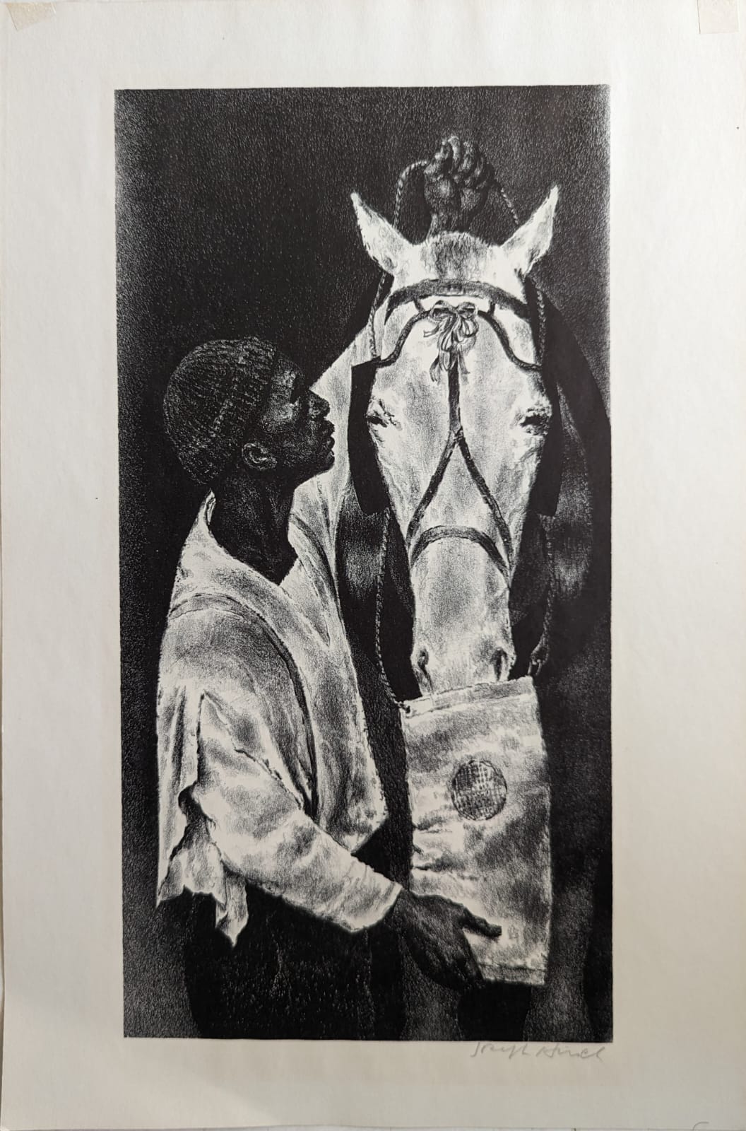 Man and Beast by Joseph Hirsch
