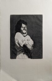 Mother and Child by Raphael Soyer at Sylvan Cole Gallery