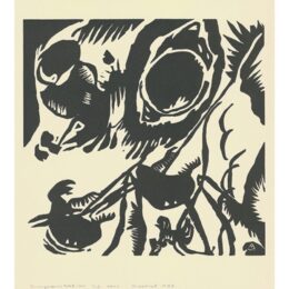 Motif aus Improvisation 25: The Garden of Love by Wassily Kandinsky at Sylvan Cole Gallery