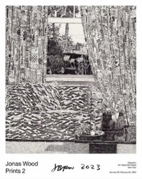 Prints 2 Poster (Signed) by Jonas Wood at Dovehouse Contemporary