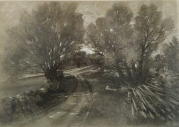 Route boisee by Hugh Bolton Jones at William Chambers Art