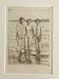 The Three Graces by Anders Zorn at Chicago Fine Prints