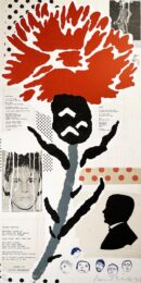 Thistle by Donald Baechler at Hamilton-Selway Fine Art