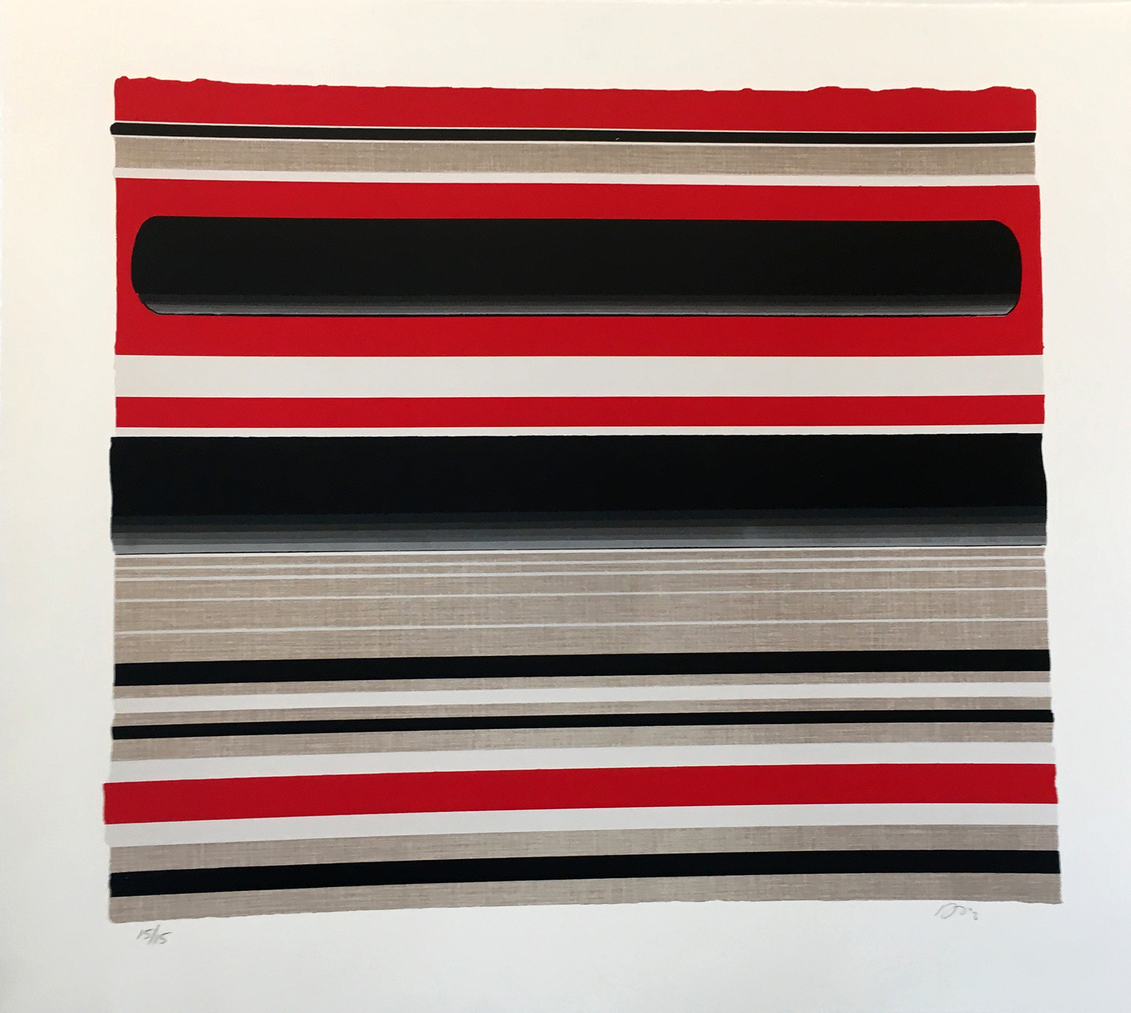 Threshold in Red and Black by Duane Slick