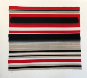 Threshold in Red and Black by Duane Slick at Gary Lichtenstein Editions