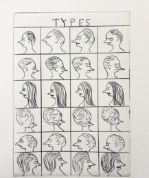 Types by David Shrigley at Dovehouse Contemporary
