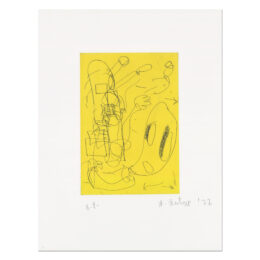 Untitled (Yellow) by André Butzer at MLTPL