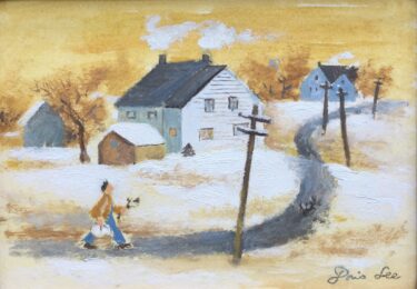 Winter Traveler by Doris Lee at William Chambers Art