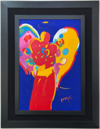 Angel with Heart (Painting) by Peter Max at GallArt.com