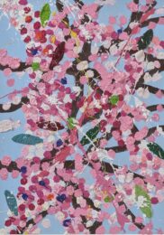 Damien Hirst Majestic Blossom Unique Oil Painting by Damien Hirst at Clifton Gallery