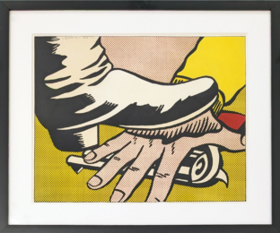 Foot and Hand (C. II.4) by Roy Lichtenstein at GallArt.com