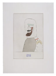 Gogol II by Saul Steinberg at Gemini G.E.L. at Joni Moisant Weyl