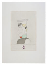Gogol I by Saul Steinberg at Gemini G.E.L. at Joni Moisant Weyl