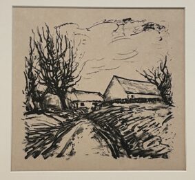 Illustration for “Haute Folie” by Maurice de Vlaminck at Chicago Fine Prints
