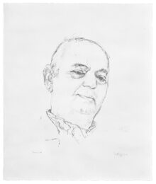 Ira Gershwin by William Crutchfield at Gemini G.E.L. at Joni Moisant Weyl