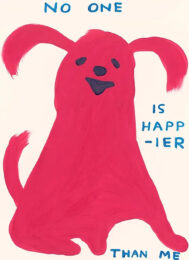 No One Is Happier Than Me by David Shrigley at Clifton Gallery