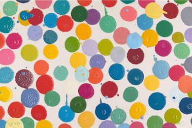 The Currency Unique Print (H11-377) by Damien Hirst at Clifton Gallery