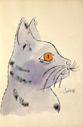 25 Cats Name[d] Sam and One Blue Pussy, IV.57B by Andy Warhol at Hamilton-Selway Fine Art