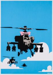 Banksy Happy Choppers (unsigned) by Banksy at Clifton Gallery