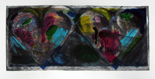 Blue Points by Jim Dine at Hamilton-Selway Fine Art