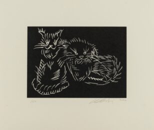 Cats (Black) by Ai Weiwei at Dellasposa