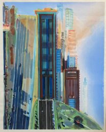 Hill Street by Wayne Thiebaud at Leslie Sacks Gallery