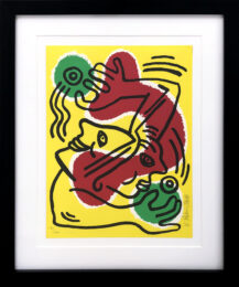 International Volunteer Day (hand signed) by Keith Haring at GallArt.com