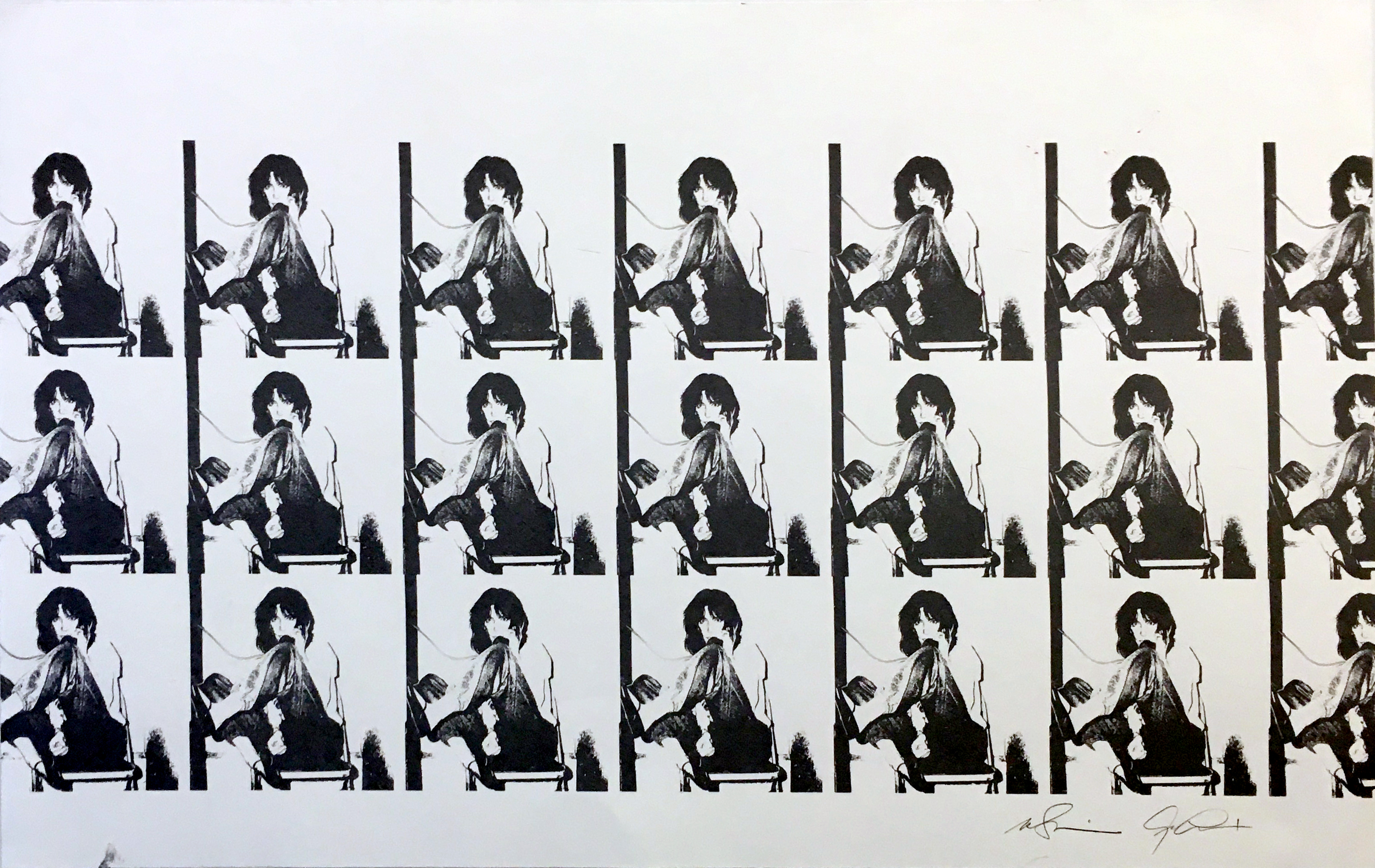 Patti on the Phone by Marian Schwindeman