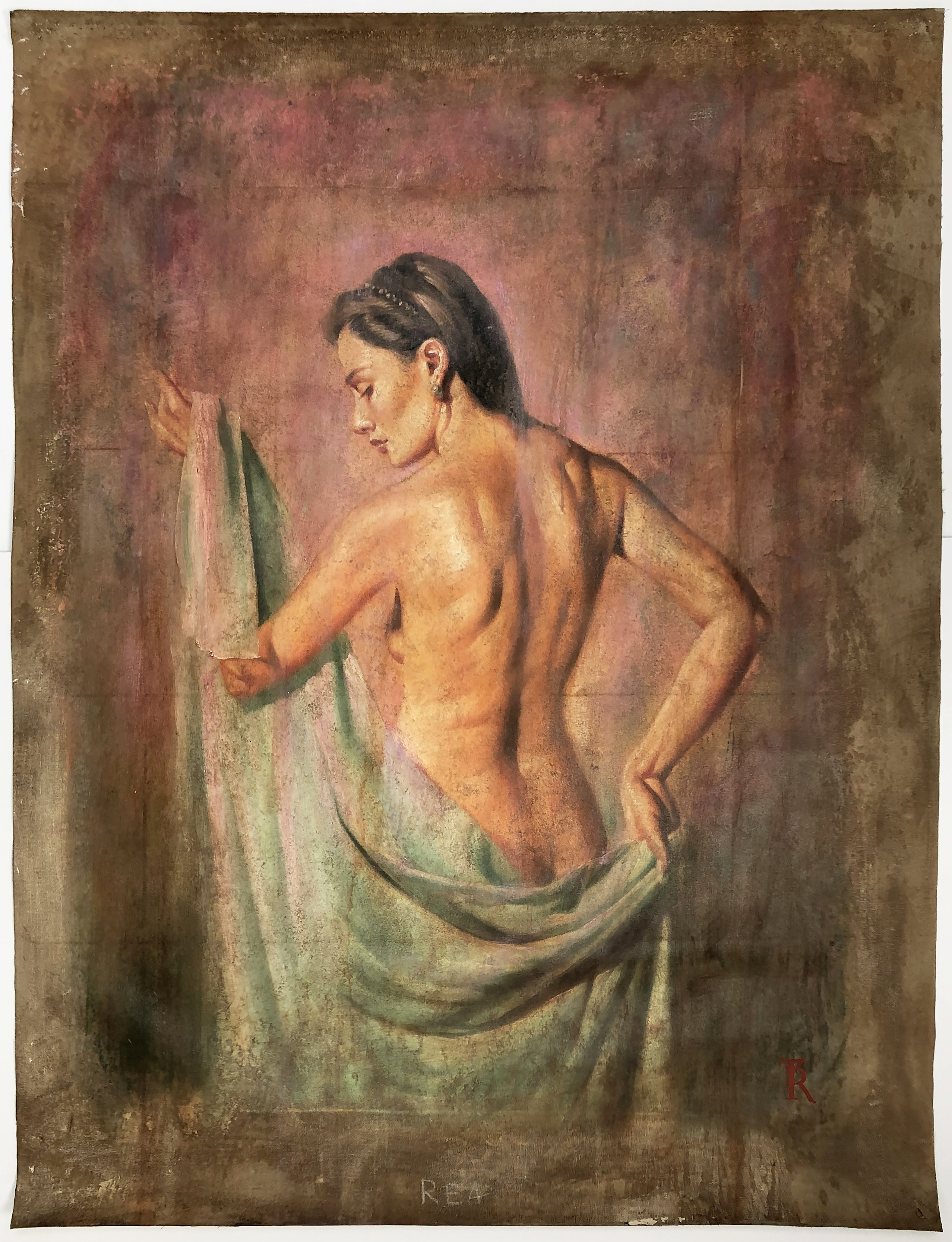 Rea (Large Painting) by Tomasz Rut