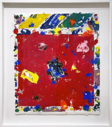 Red Sulfur (SFM81-022) by Sam Francis at Jonathan Novak Contemporary Art