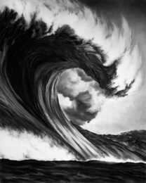 Serpent’s Tongue by Robert Longo at Robin Rosenberg Fine Art