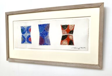 Small Tryptich by Terry Frost at pgr fine art