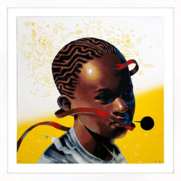The Sweet Escape (Framed Hand Signed Screen Print by Kayla Mahaffey at GallArt.com
