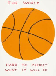 The World by David Shrigley at Clifton Gallery