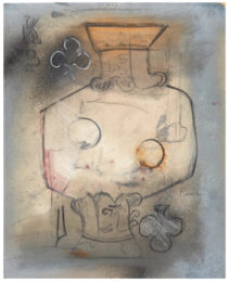 Untitled (King of Clubs) by Larry Rivers at Robert Fontaine Gallery