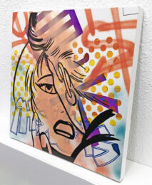 Untitled (Original Painting on Metal) by John "CRASH" Matos at GallArt.com