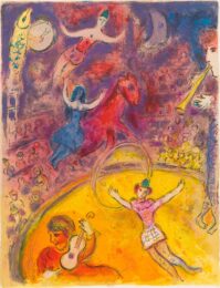 Untitled from The Circus by Marc Chagall at Christopher-Clark Fine Art
