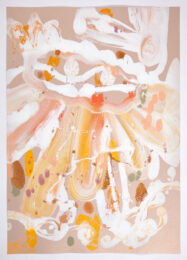 Wallflower Monotype (Orange/Copper/Shimmer Nude No. 2) by Catherine Howe at Manneken Press (IFPDA)