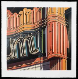 “m” by Robert Cottingham at Gary Lichtenstein Editions
