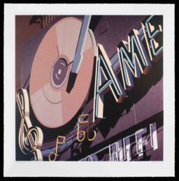 American Hifi by Robert Cottingham at Gary Lichtenstein Editions
