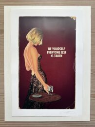 Be Yourself Everyone Else Is Taken by The Connor Brothers at Dovehouse Contemporary