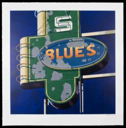 Blues by Robert Cottingham at Gary Lichtenstein Editions