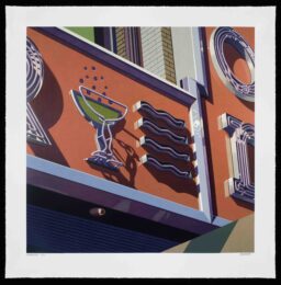 Champagne by Robert Cottingham at Gary Lichtenstein Editions