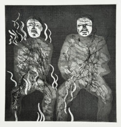 Corpses on fire (Six Fairy Tales from the Brothers Grimm) by David Hockney at Petersburg Press
