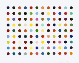 Damien Hirst Ellipticine Spot Etching by Damien Hirst at Clifton Gallery