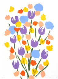 Flowers by Michael De Feo at Gary Lichtenstein Editions