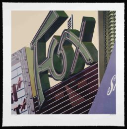 Fox by Robert Cottingham at Gary Lichtenstein Editions