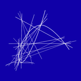Graph Curve. x = Phi φ(t)_ y = Psi ψ(t) by Clifford Singer at iMuseum Vegas